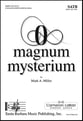 O Magnum Mysterium SATB choral sheet music cover